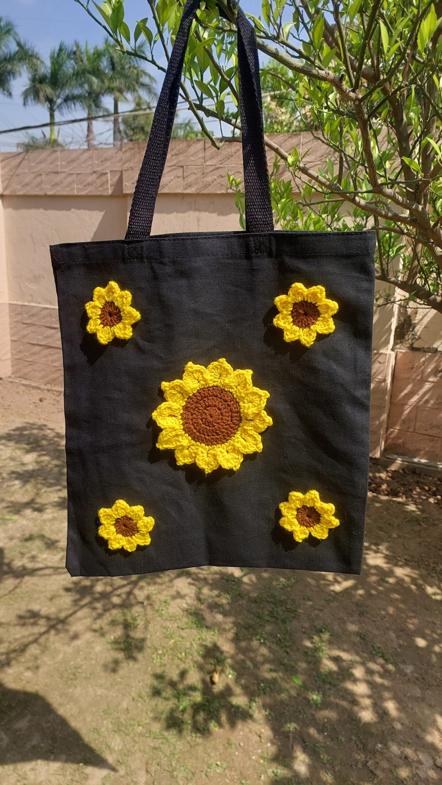 Sunny Day Tote ( black )